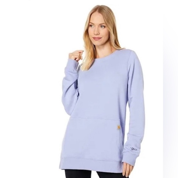 Carhartt Sky Blue Pullover - Picture 1 of 8